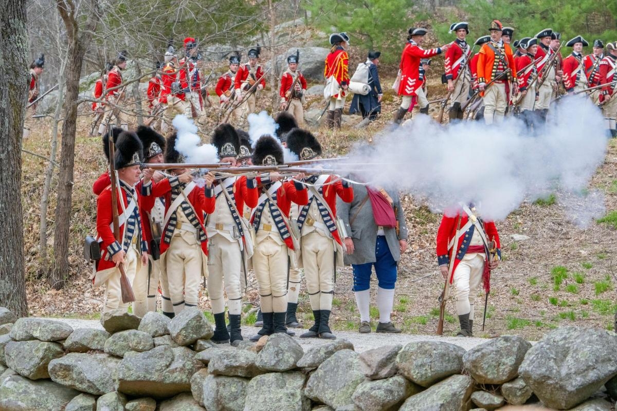Family company is centre stage in American Revolution battle re-enactments
