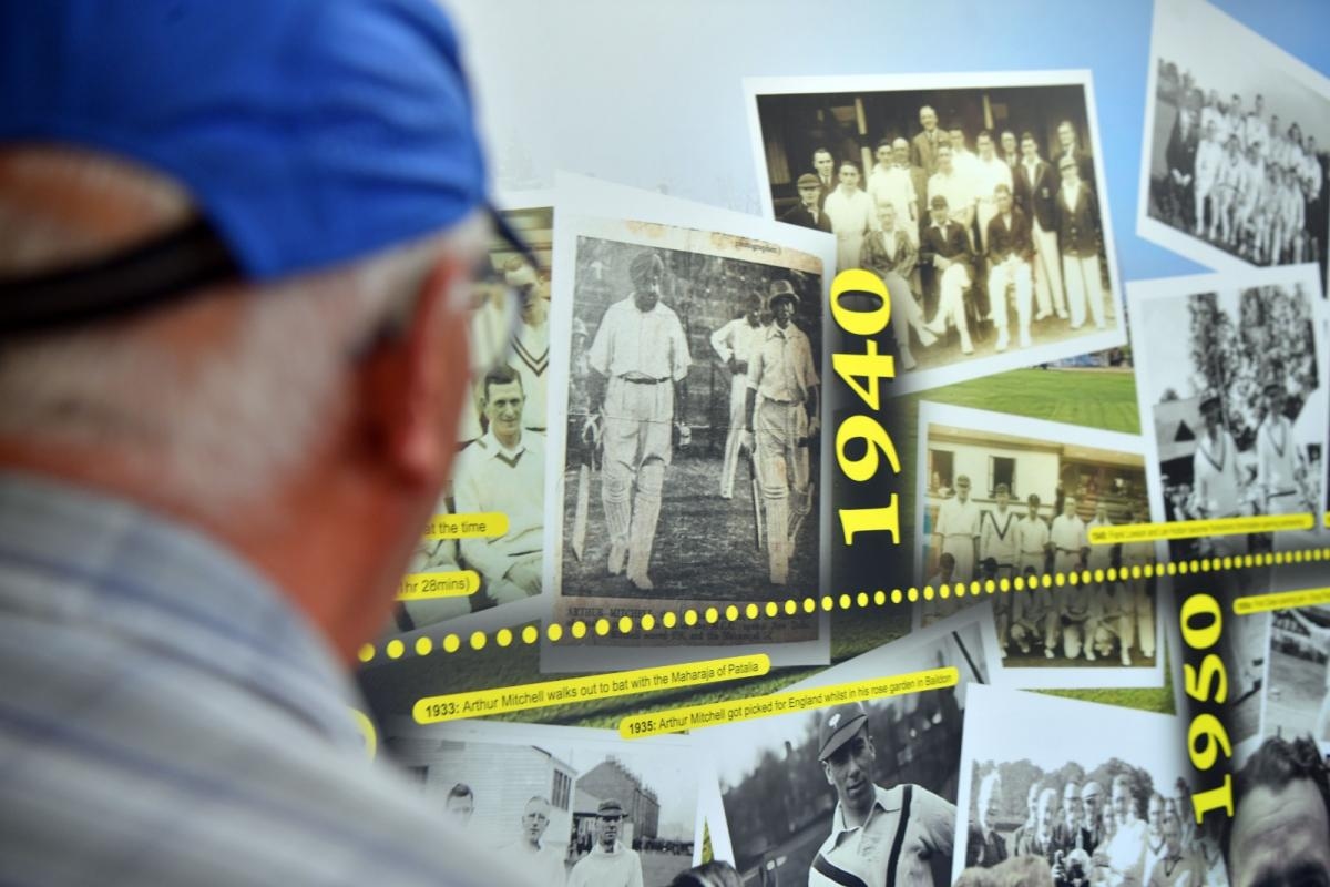 Bradford cricket club unveils mural inspired by 140-year long history