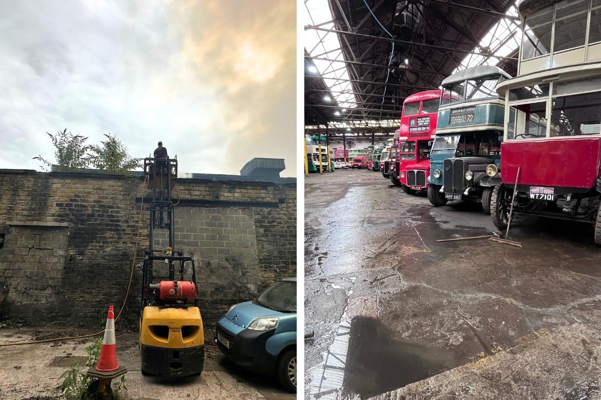 Former fireman helped to save beloved museum as mill fire broke out