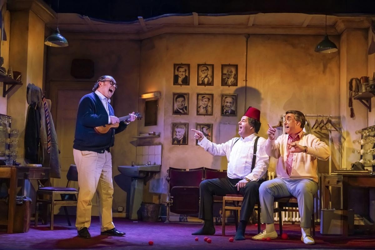 Funny, poignant play about three comedy giants heads for Bradford