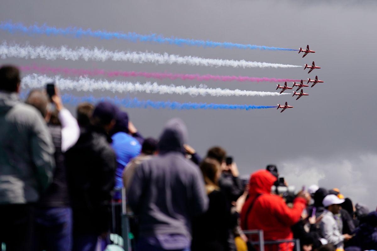 Red Arrows announce 2025 UK display schedule - are they flying near you this year?