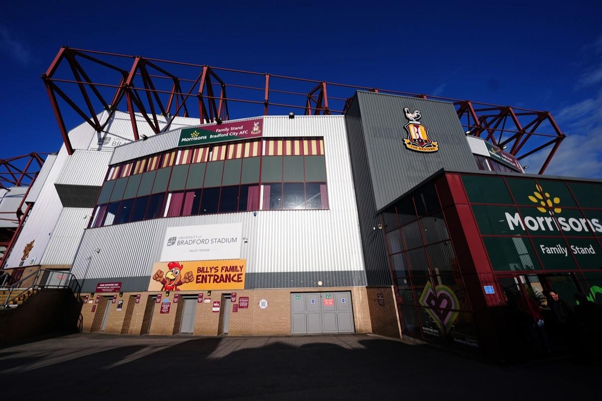 Fan arrested after alleged racial abuse at Bradford City game