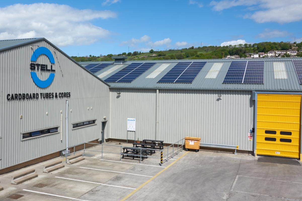 Keighley cardboard tube manufacturer commits to £400k solar investment