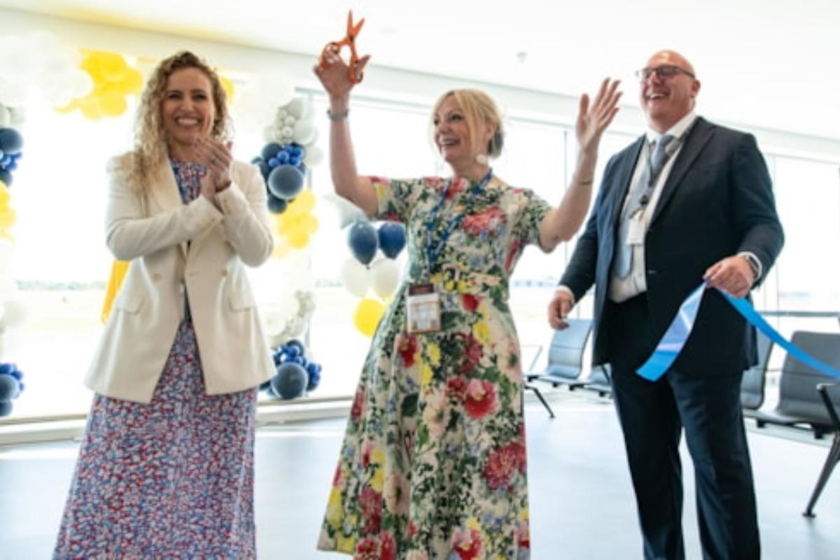 Expanded terminal at Leeds Bradford Airport officially opens