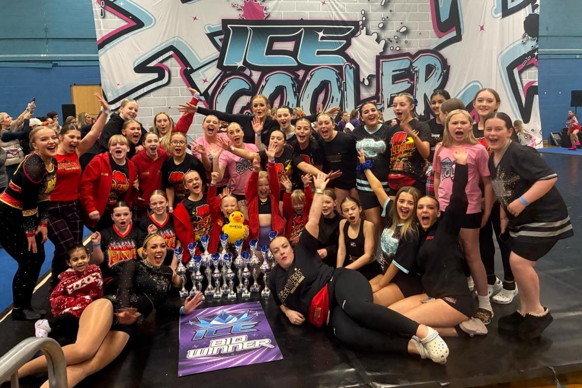 Cheerleading group joyous after winning bid to compete at Florida World Championships