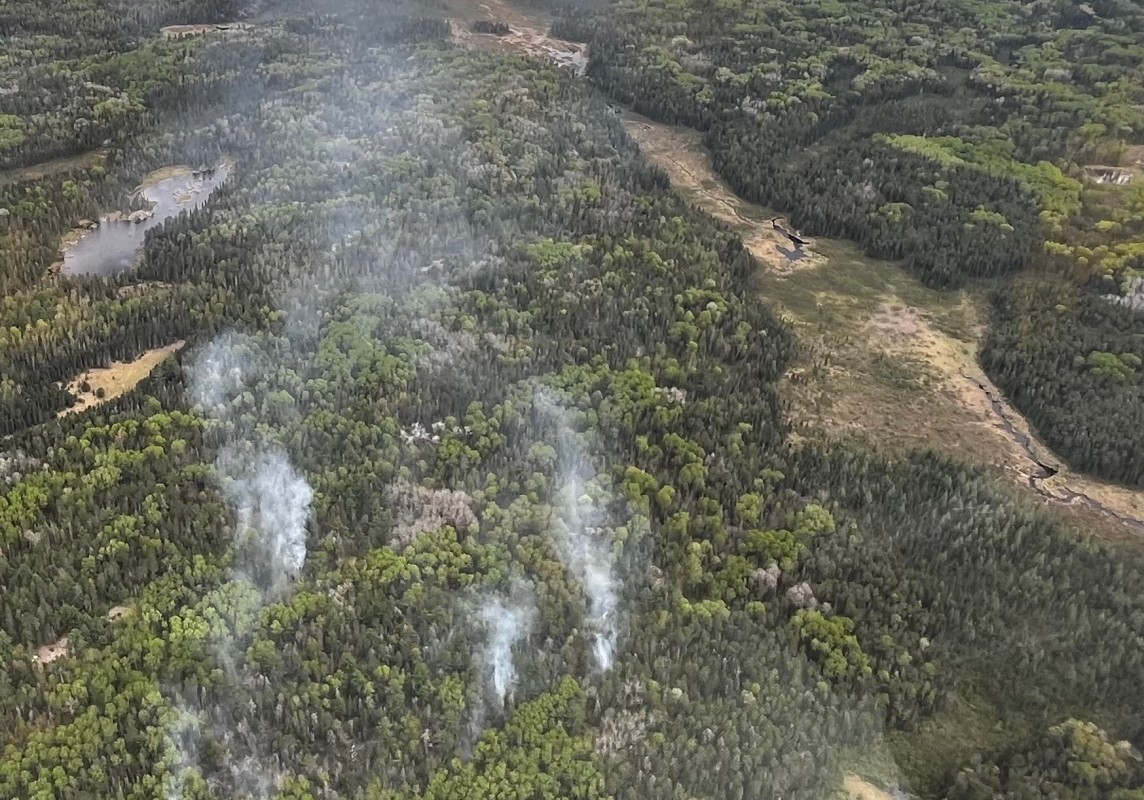 As Camp House and Jenkins Creek fires fade, a new wildfire ignites in Minnesota