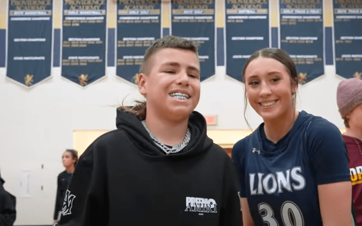 Minnesota high school phenom Maddyn Greenway has a big fan in Baby Gronk