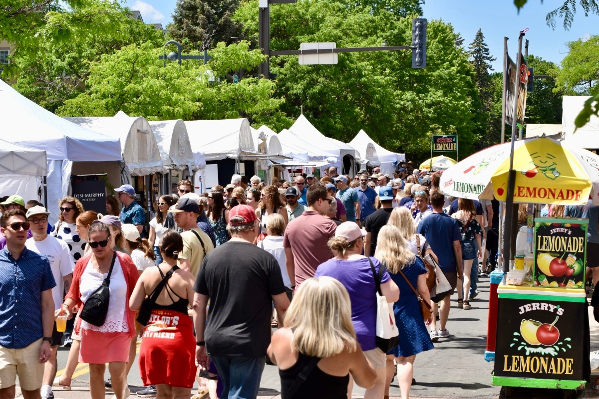 Food, music, and art return to 50th and France for 58th Edina Art Fair