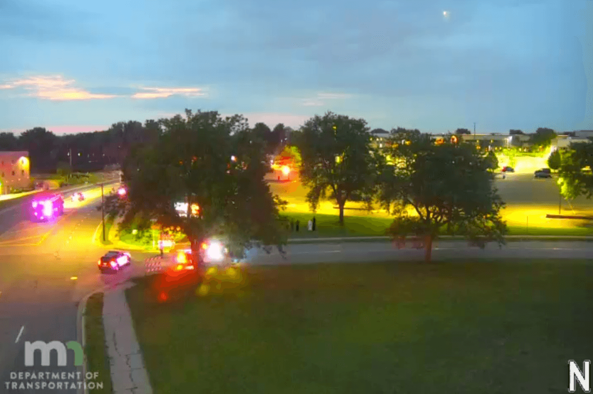 Heavy police response at Burnsville High School graduation