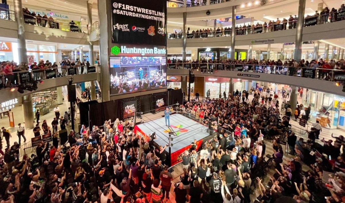 F1rst Wrestling announces its 4th Mall of America rotunda show