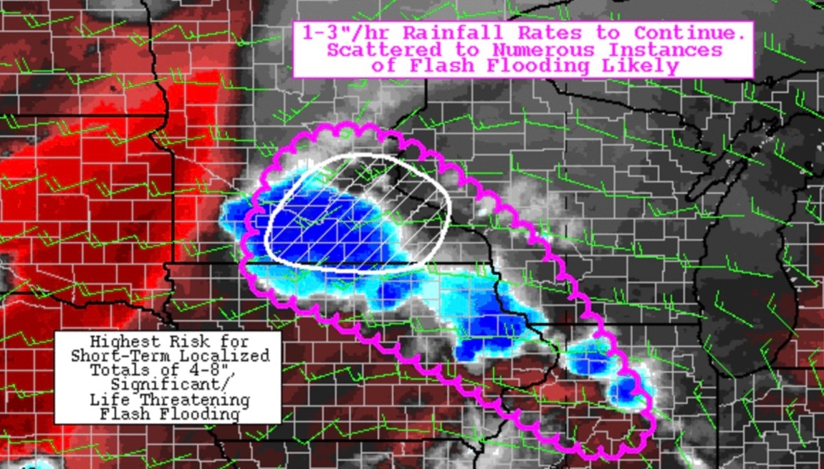 'Potentially life-threatening' flooding risk in Twin Cities, southern Minnesota