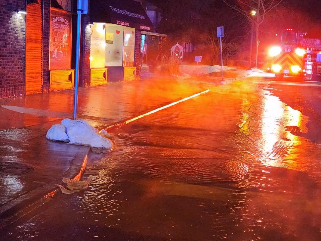 Penn Avenue reopens, but businesses remain closed after water main break