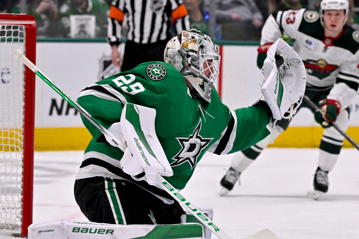 Lakeville's Jake Oettinger pitches shutout as Wild fall to Stars