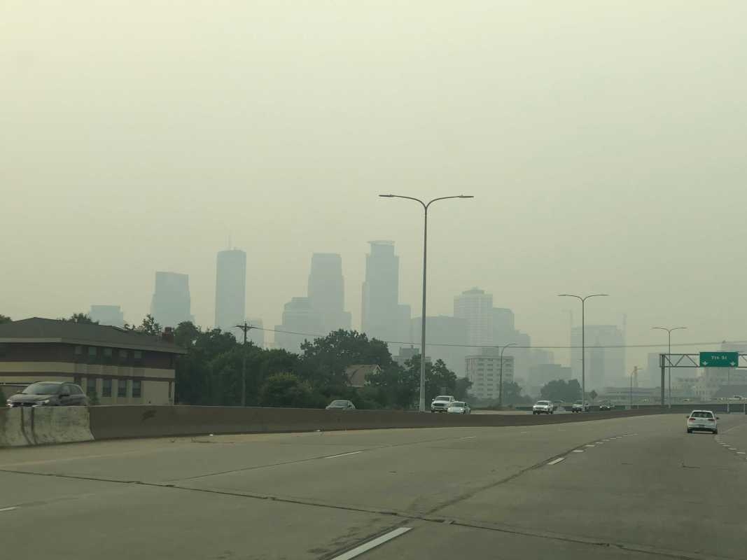 When to expect the heaviest Canadian wildfire smoke in Minnesota this weekend