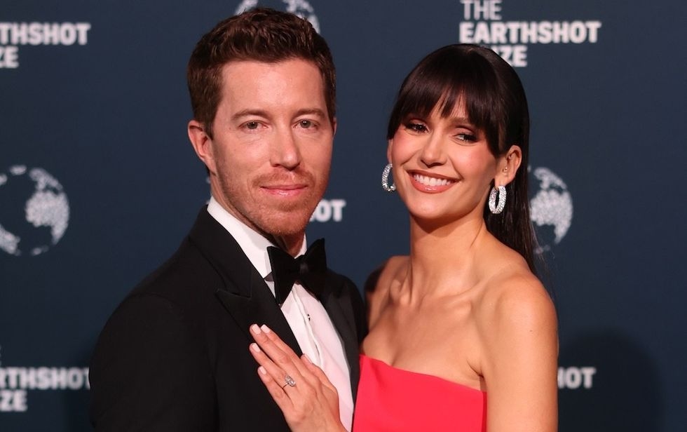 Nina Dobrev & Shaun White Have Red Hot Date Night At 'The Vampire Diaries' Costar's Wedding