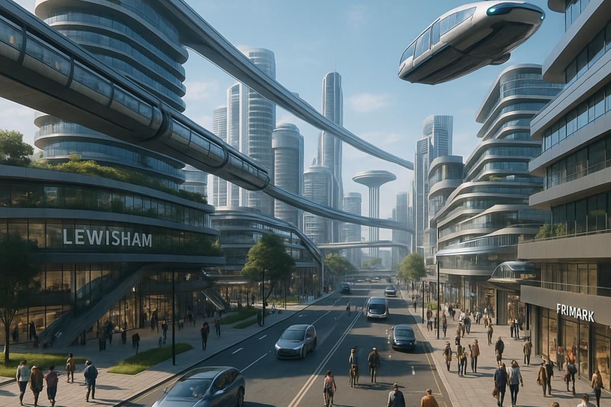 We asked AI what Lewisham will look like in 2050 – the results are bizarre