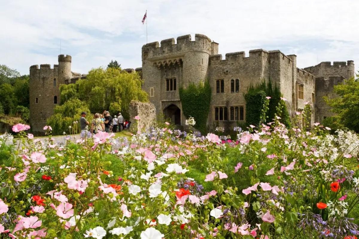 The medieval castle gardens in Kent that rarely opens to the public