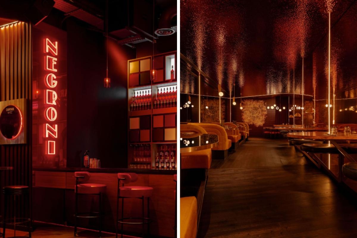 I visited a theatrical London cocktail bar where the drinks are literally smoking