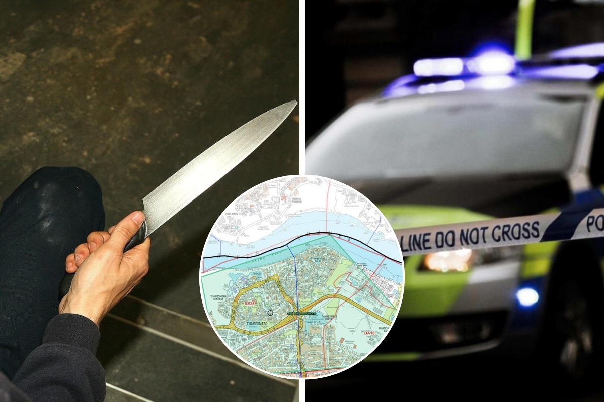 Police dispersal order after 'large group with knives' reported in Thamesmead