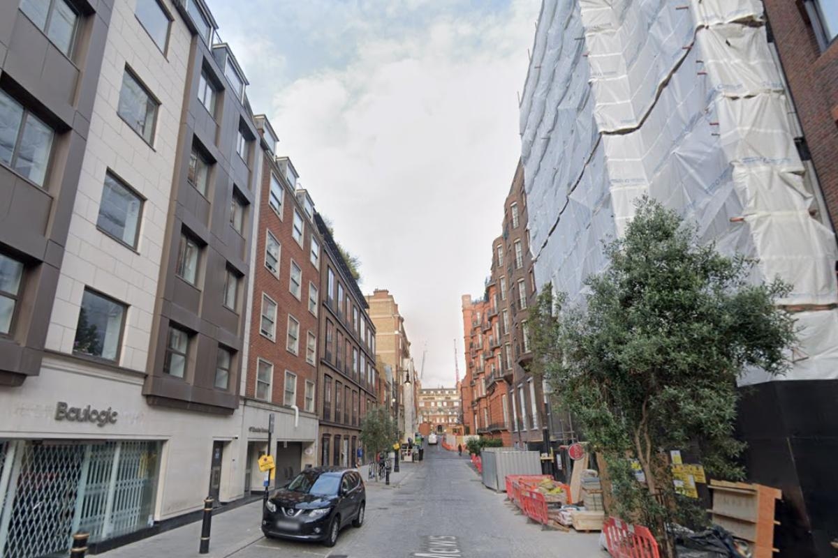 Man, 47, taken to hospital after stabbing near luxury Mayfair hotel