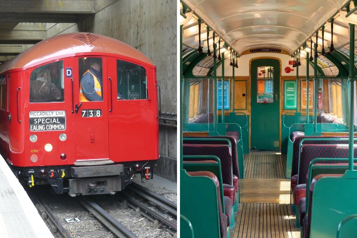 You can have the chance to ride on vintage 1930s London tube carriages