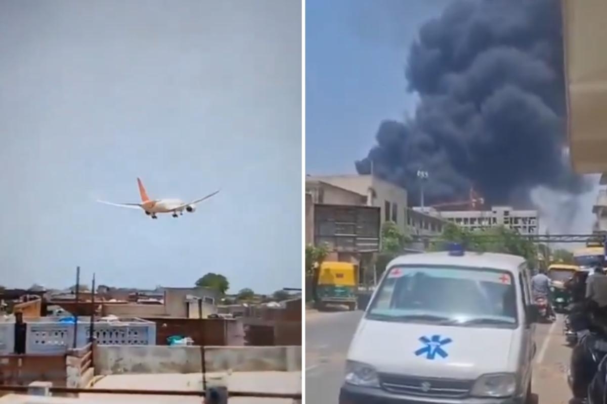 Flight to London Gatwick from India crashes with 244 people on board