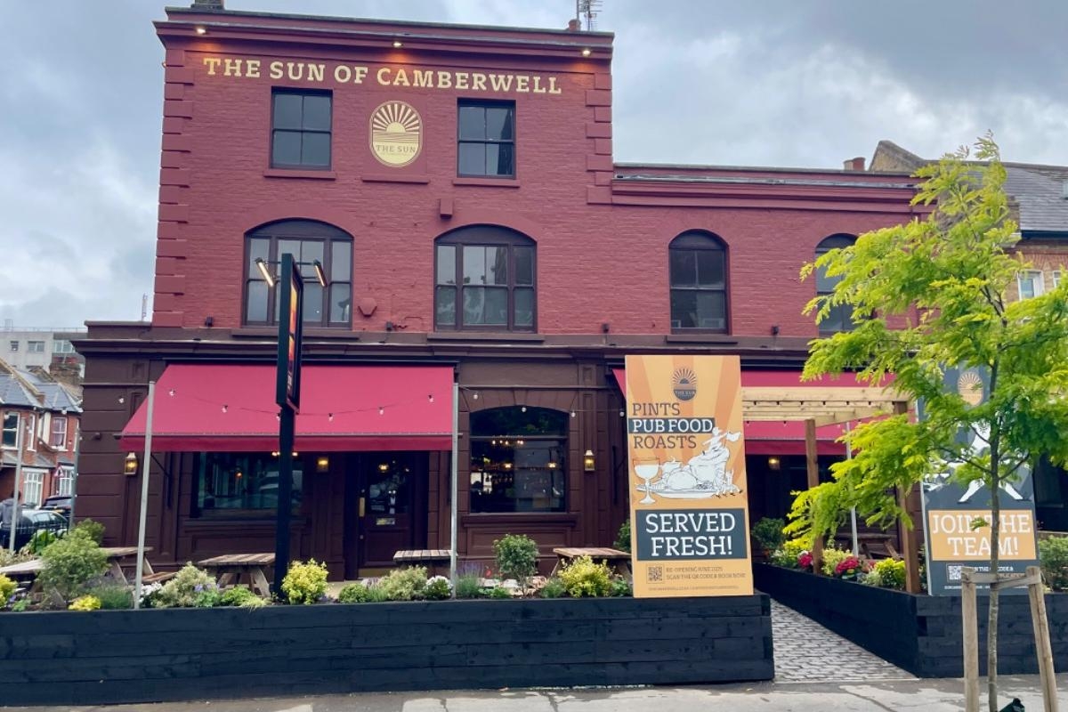 One of south east London's biggest pub gardens reopens after £1million renovation