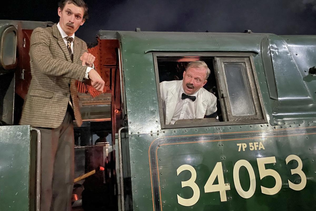 The Fawlty Towers experience on board a vintage train in Kent