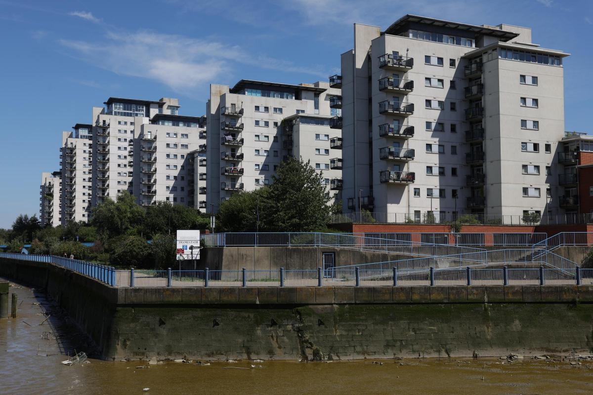 Works to replace unsafe 'high fire risk' cladding on Thamesmead blocks