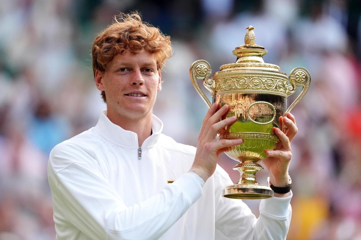 Jannik Sinner dethrones Carlos Alcaraz as Wimbledon tennis champion
