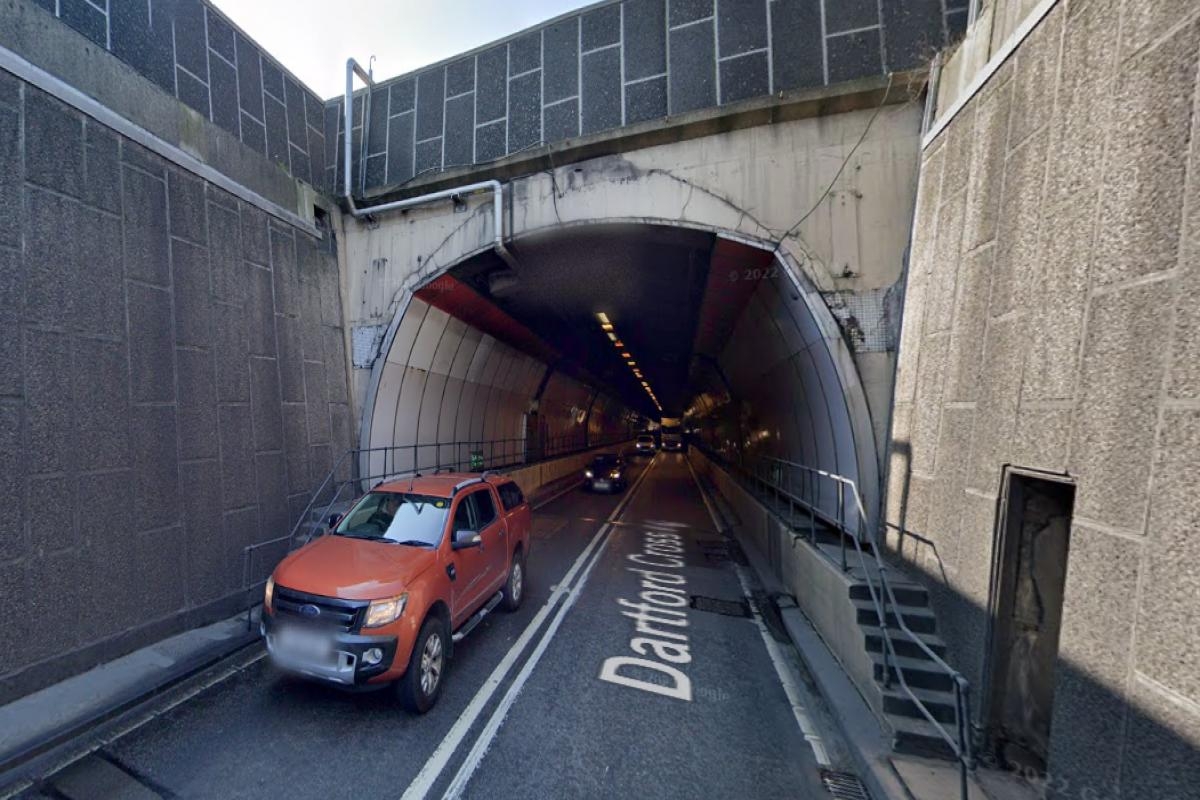 Dartford Crossing west tunnel to close at these times every day this week