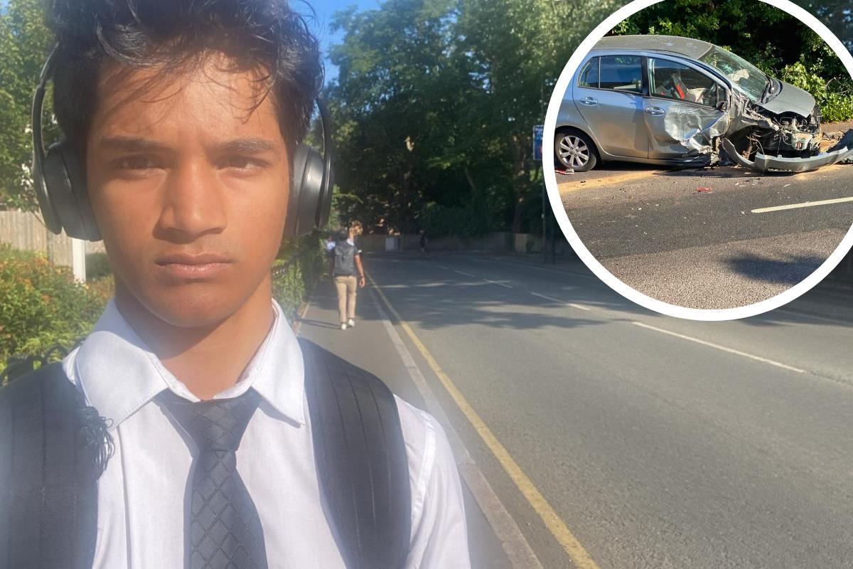 School student 'has had enough' after second crash on same Orpington road
