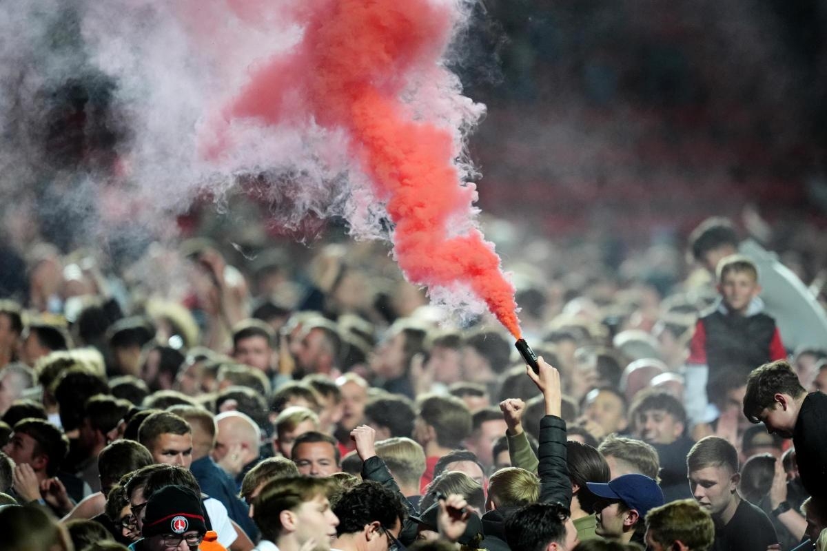 Man, 23 and boy, 17 charged after Wycombe's play-off loss against Charlton