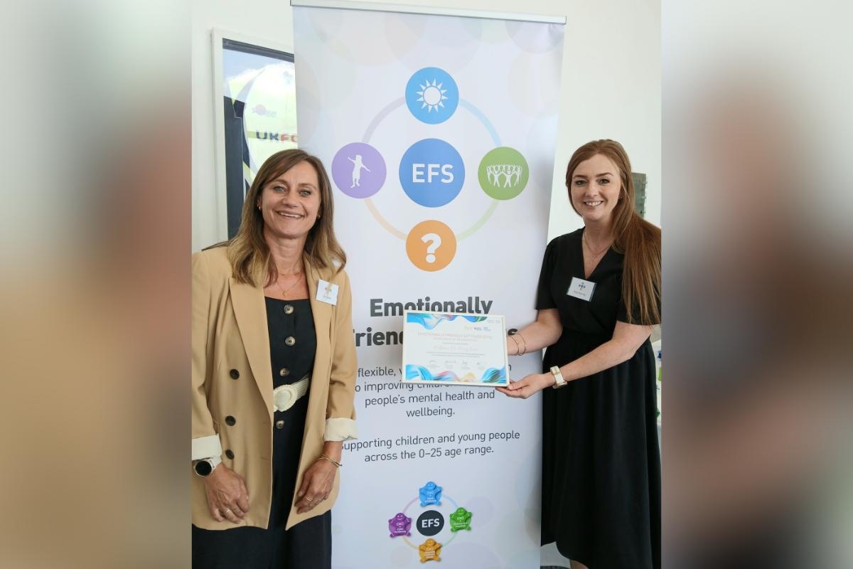 'We are delighted to celebrate it': School wins mental health award