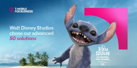 T-Mobile 5G Powers Lilo & Stitch Production for Disney Studios StudioLAB & Launches Campaign Celebrating the All-New Movie, in Theaters This May