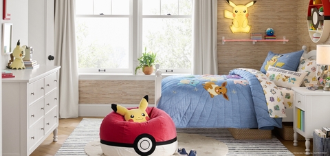 POTTERY BARN KIDS LAUNCHES DEBUT COLLABORATION WITH GLOBALLY BELOVED ENTERTAINMENT BRAND POKÉMON