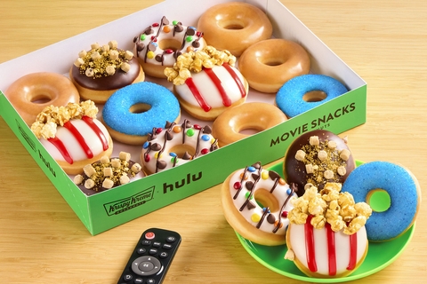 KRISPY KREME® and Hulu Team Up for Lineup of New Movie Snacks Doughnuts