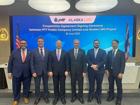 Glenfarne and PTT Sign Cooperation Agreement Including Offtake From Alaska LNG