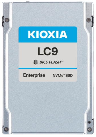 Kioxia Announces High-Capacity KIOXIA LC9 Series 122.88 TB NVMe SSD for AI Applications