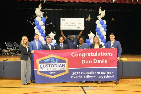New Jersey Custodian Sweeps the 2025 Cintas Custodian of the Year Contest
