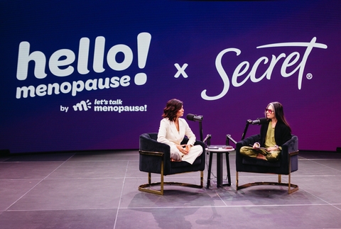 Secret Joins the Menopause Movement with Let's Talk Menopause and New York Times Bestselling Author Tamsen Fadal