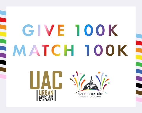 Give 100, Match 100: Urban Adventures Companies Pledges Support for LGBTQ+ Community at WorldPride 2025 in DC