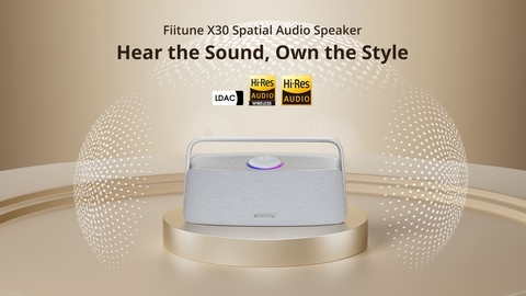 Tronsmart Launches Fiitune X30, a Next-Generation Home Speaker with Spatial Audio in High Fidelity