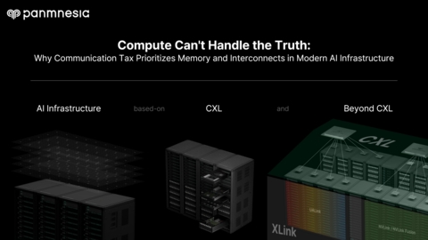 Panmnesia Introduces Today's and Tomorrow's AI Infrastructure, Including a Supercluster Architecture That Integrates NVLink, UALink, and HBM via CXL