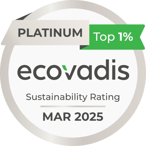 Aptar Receives Platinum Rating from EcoVadis for the Fifth Consecutive Year