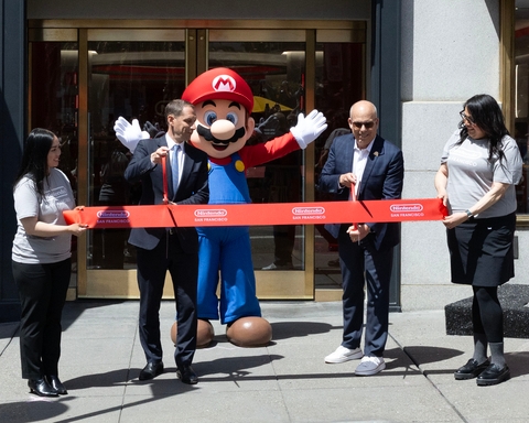 Nintendo SAN FRANCISCO Opens Its Doors to Bring Smiles to Guests of All Ages, Near and Far