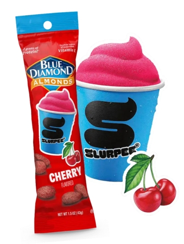Blue Diamond Almonds and 7-Eleven, Inc. Team Up for an Iconic Summertime Flavor: Cherry Slurpee®