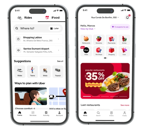 Uber and iFood Announce Strategic Partnership in Brazil
