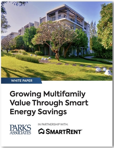 Parks Associates and SmartRent Whitepaper Dissects the Multi-Billion Dollar Impact of Energy Savings in Multifamily
