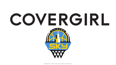 COVERGIRL Teams Up With WNBA's Chicago Sky to Be Their First Official Cosmetics Partner Celebrating Beauty and Women's Basketball